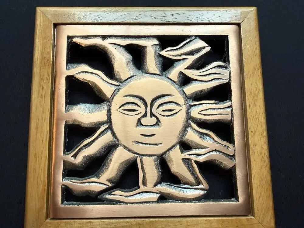 SUNSHINE TRIVET Wall Decor Made In 2000